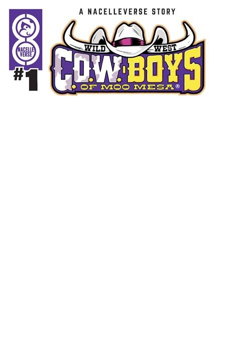 WILD WEST COW-BOYS OF MOO MESA #1 CVR E BLANK SKETCH VAR [64985600851000151]