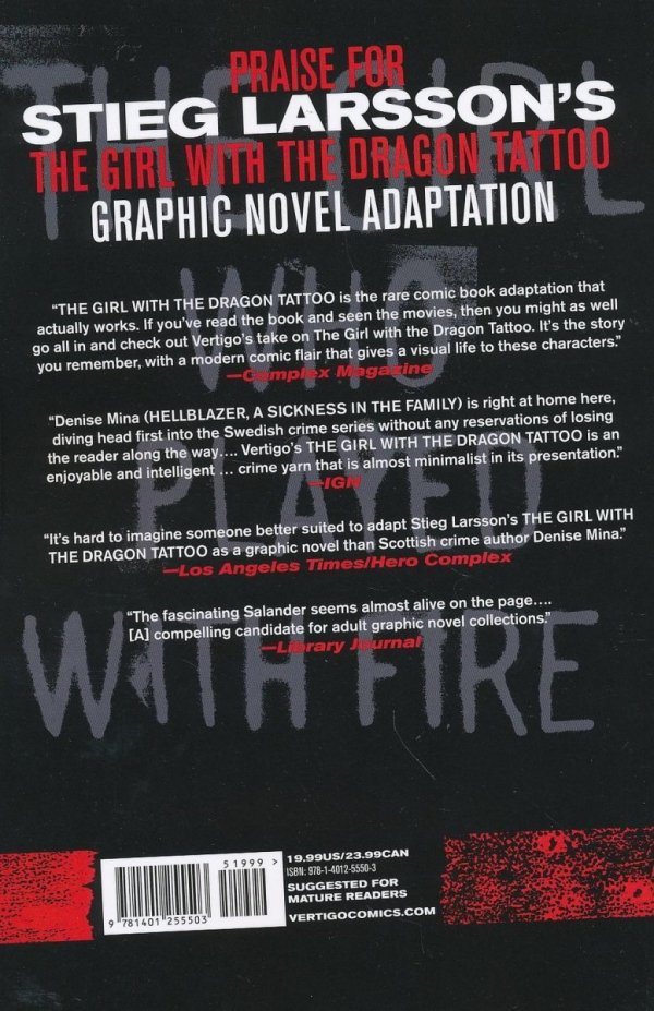 GIRL WHO PLAYED WITH FIRE TP [9781401255503] **OFERTA SPECJALNA**