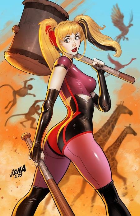 HARLEY QUINN #54 CVR B DAVID NAKAYAMA CARD STOCK VAR [76194137281505421]