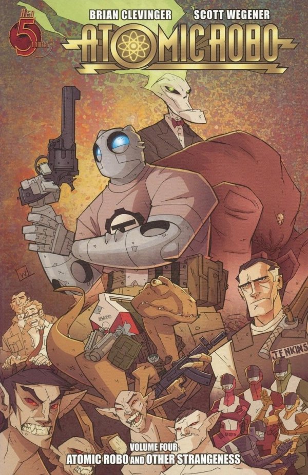 ATOMIC ROBO VOL 04 AND OTHER STRANGENESS TP [9780980930283] **promocja TOMY**