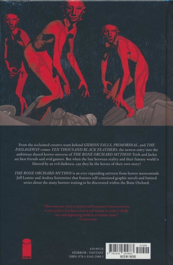 BONE ORCHARD MYTHOS TEN THOUSAND BLACK FEATHERS HC [9781534325883] **OFERTA SPECJALNA**