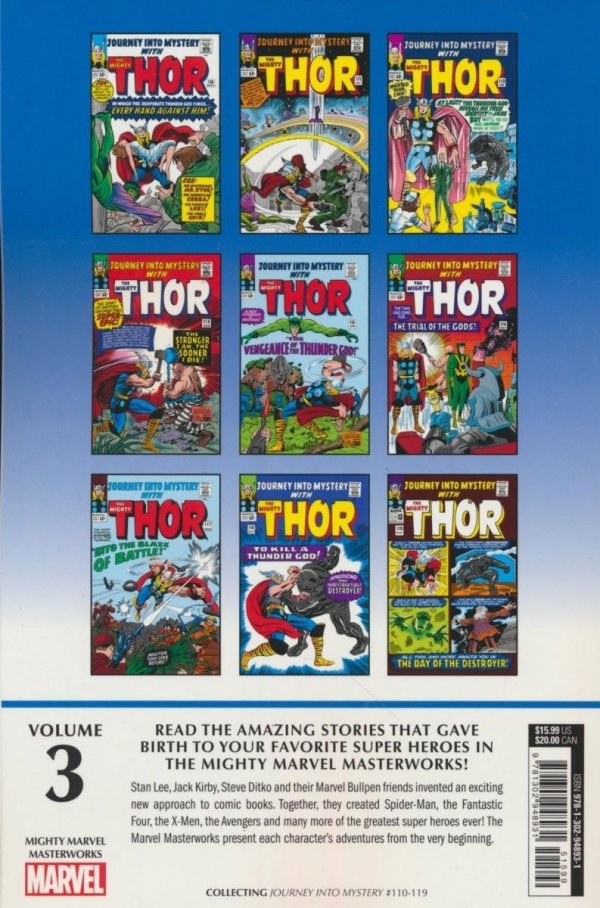MIGHTY MARVEL MASTERWORKS THE MIGHTY THOR THE TRIAL OF THE GODS TP [STANDARD] [9781302948931] **promocja STOCK SALE**
