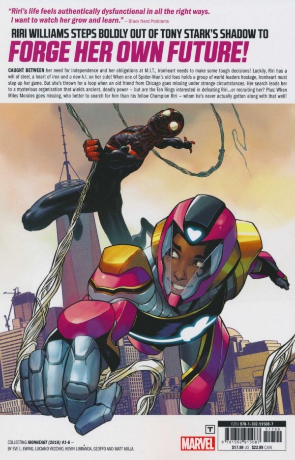 IRONHEART VOL 01 THOSE WITH COURAGE TP [9781302915087] **promocja TOMY**