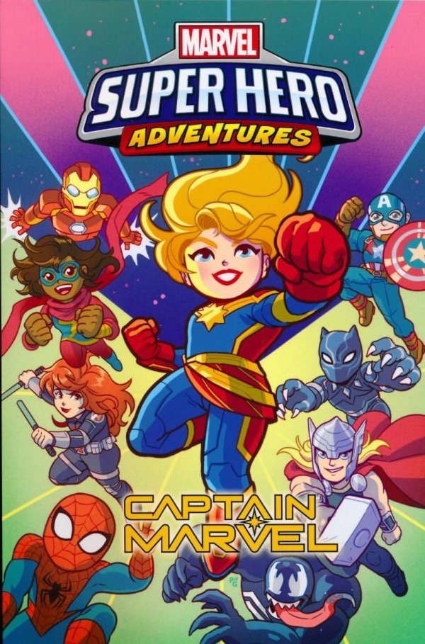 MARVEL SUPER HERO ADVENTURES CAPTAIN MARVEL TP [9781302915698] **promocja TOMY**