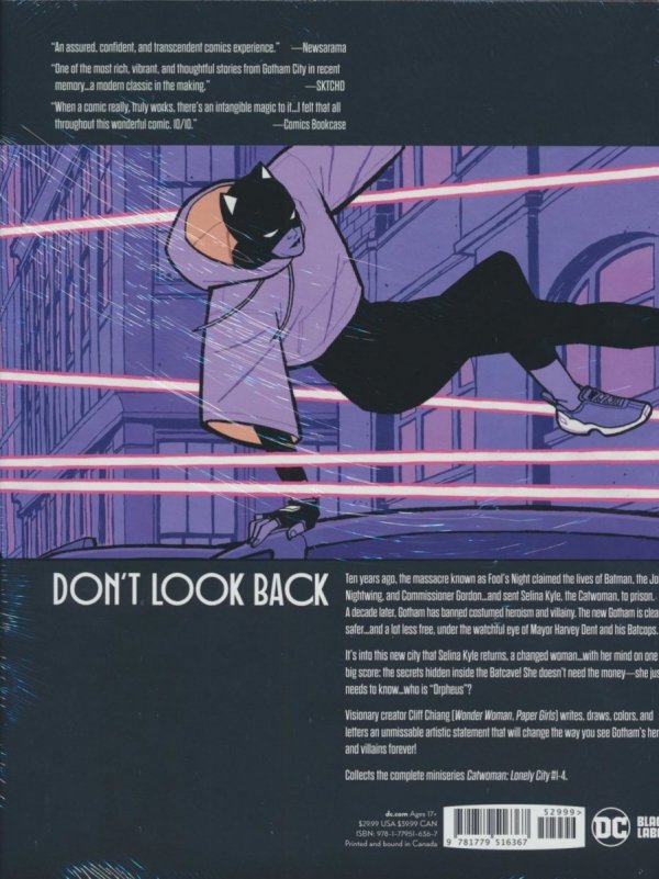 CATWOMAN LONELY CITY HC [STANDARD] [9781779516367]