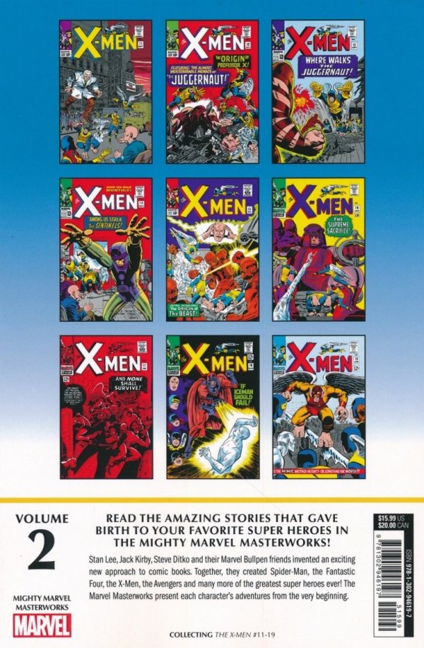 MIGHTY MARVEL MASTERWORKS THE X-MEN WHERE WALKS THE JUGGERNAUT TP [STANDARD] [9781302946197]