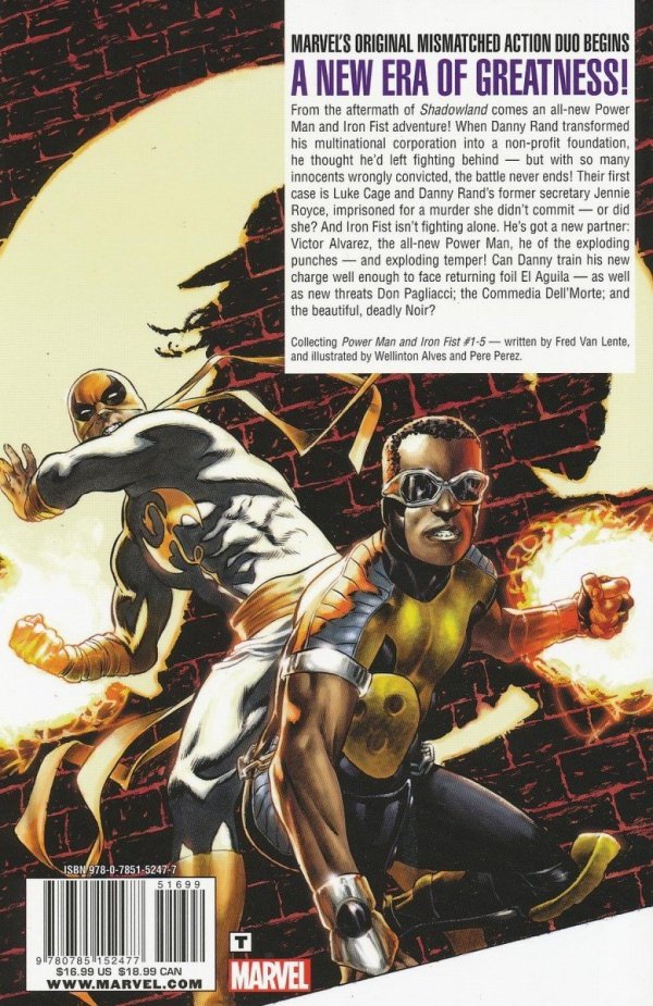 POWER MAN AND IRON FIST THE COMEDY OF DEATH TP [9780785152477] **OFERTA SPECJALNA**