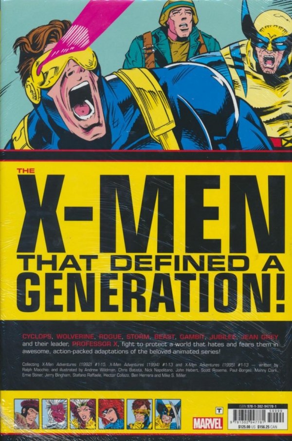 X-MEN THE ANIMATED SERIES THE ADAPTATIONS OMNIBUS HC [VARIANT] [9781302947781] **OFERTA SPECJALNA**