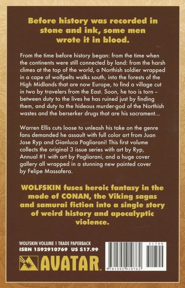 WOLFSKIN VOL 01 TP [9781592910762] **promocja TOMY**