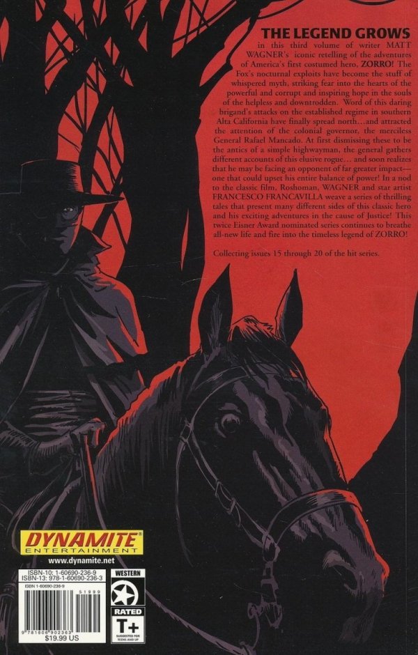 ZORRO VOL 03 TP [9781606902363] **OFERTA SPECJALNA**