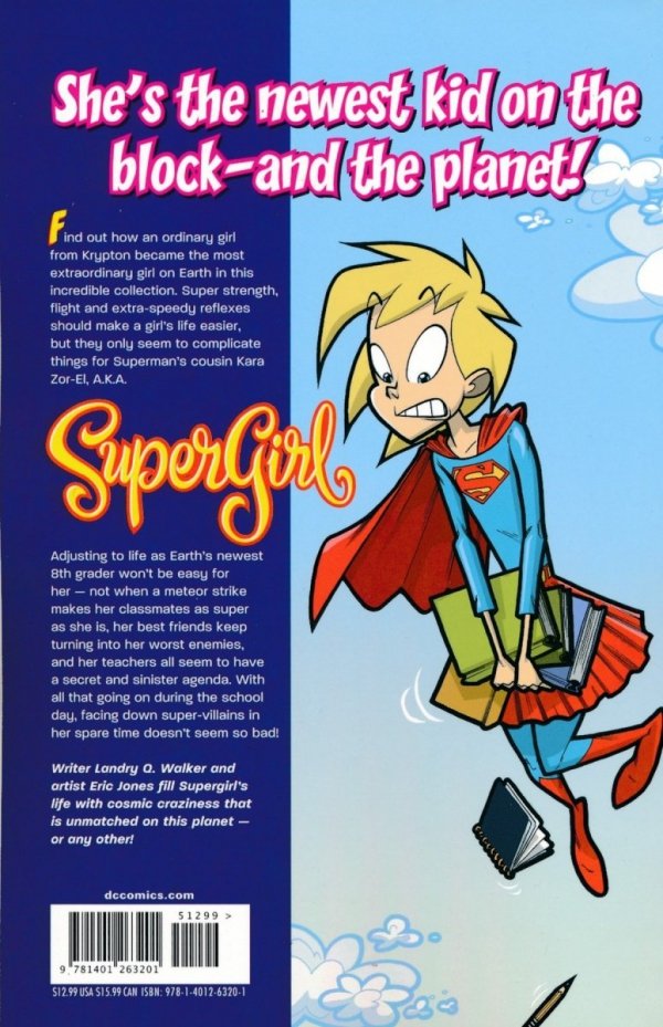 SUPERGIRL COSMIC ADVENTURES IN THE 8TH GRADE TP [9781401263201]