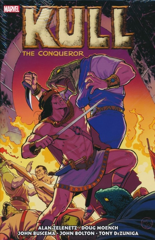 KULL THE CONQUEROR THE ORIGINAL MARVEL YEARS OMNIBUS HC [STANDARD] [9781302929176] **promocja TOMY**