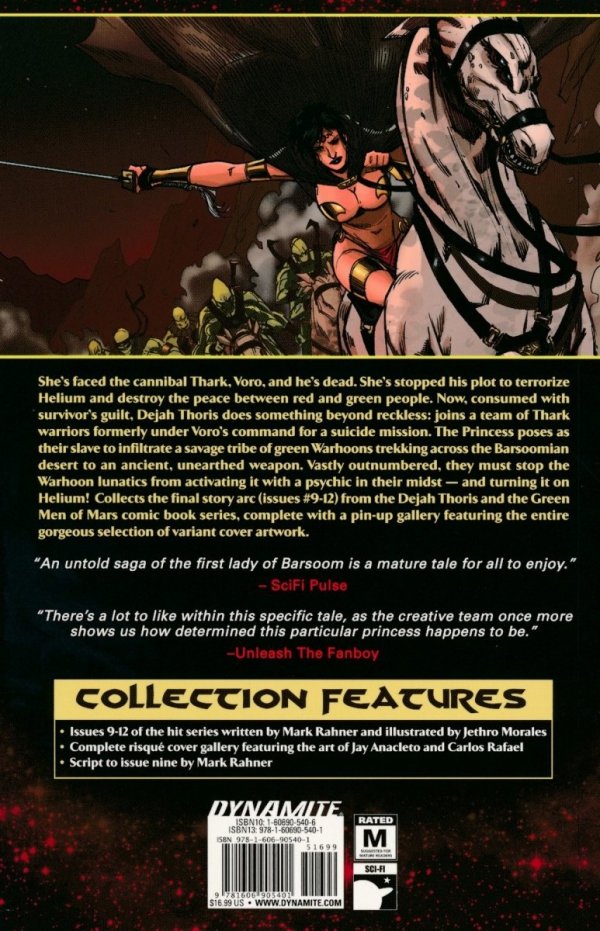 DEJAH THORIS AND THE GREEN MEN OF MARS VOL 03 RED TRIGGER TP [9781606905401] **promocja TOMY**