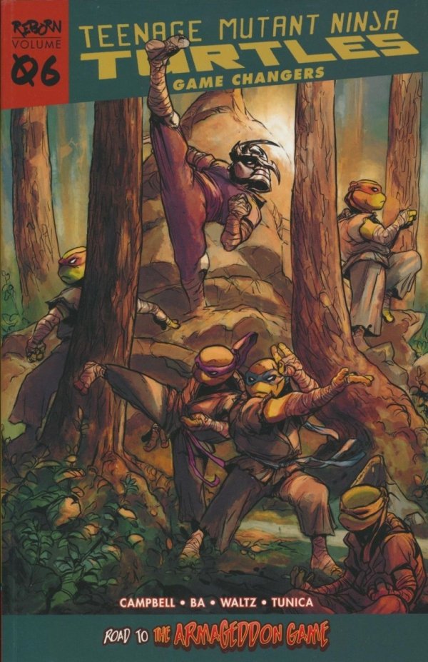 TEENAGE MUTANT NINJA TURTLES REBORN VOL 06 GAME CHANGERS TP [9781684059645]