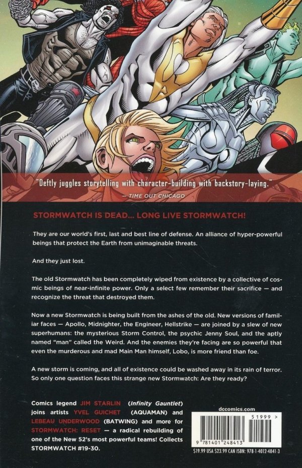 STORMWATCH VOL 04 RESET TP [9781401248413] **OFERTA SPECJALNA**