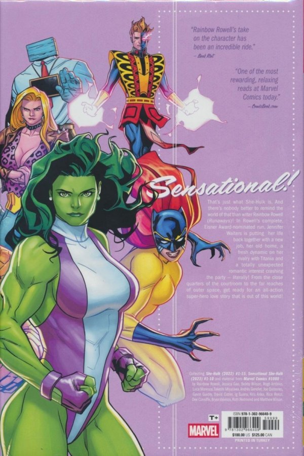 SHE-HULK BY RAINBOW ROWELL OMNIBUS HC [STANDARD] [9781302966409]