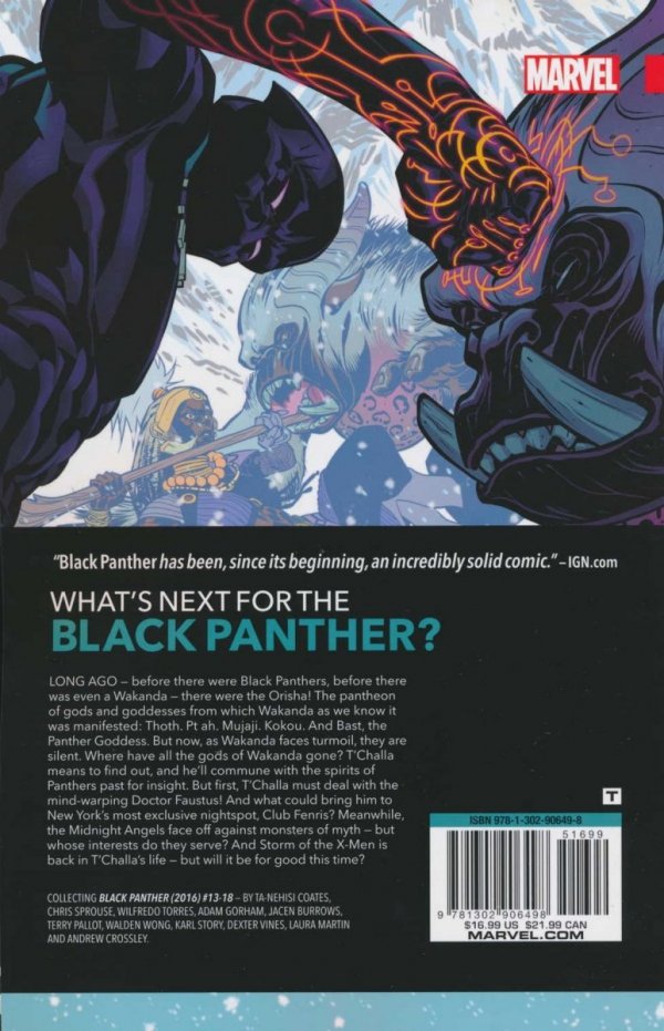 BLACK PANTHER VOL 04 AVENGERS OF THE NEW WORLD PART 1 TP [9781302906498] **OFERTA SPECJALNA**