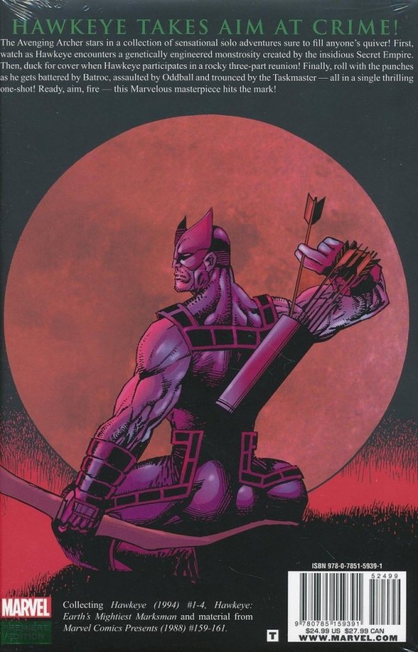 AVENGERS HAWKEYE EARTHS MIGHTIEST MARKSMAN HC [STANDARD] [9780785159391] **OFERTA SPECJALNA**