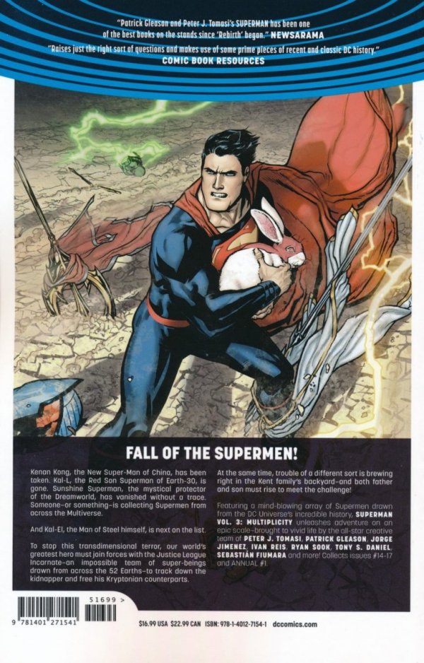 SUPERMAN VOL 03 MULTIPLICITY TP [9781401271541]