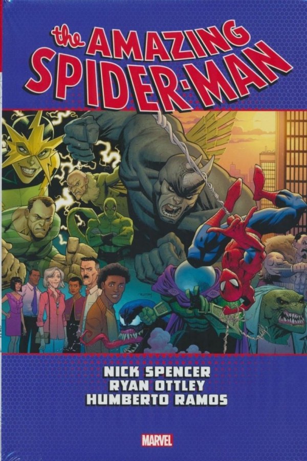 AMAZING SPIDER-MAN BY NICK SPENCER OMNIBUS VOL 01 HC [VARIANT] [9781302946104] **promocja TOMY**