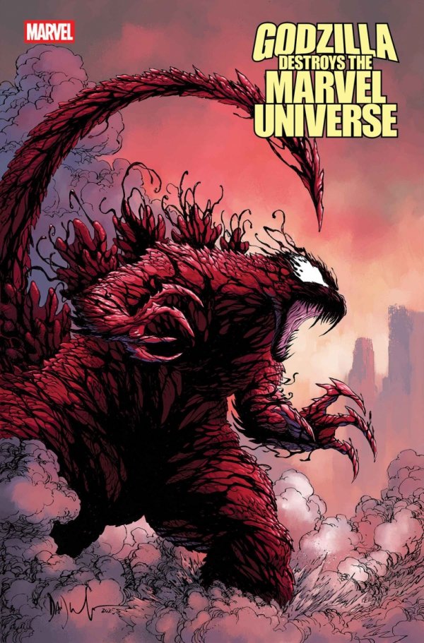 GODZILLA DESTROYS THE MARVEL UNIVERSE #5 DAVE WACHTER MARVELIZED CARNAGE-ZILLA VARIANT [75960621228600541]