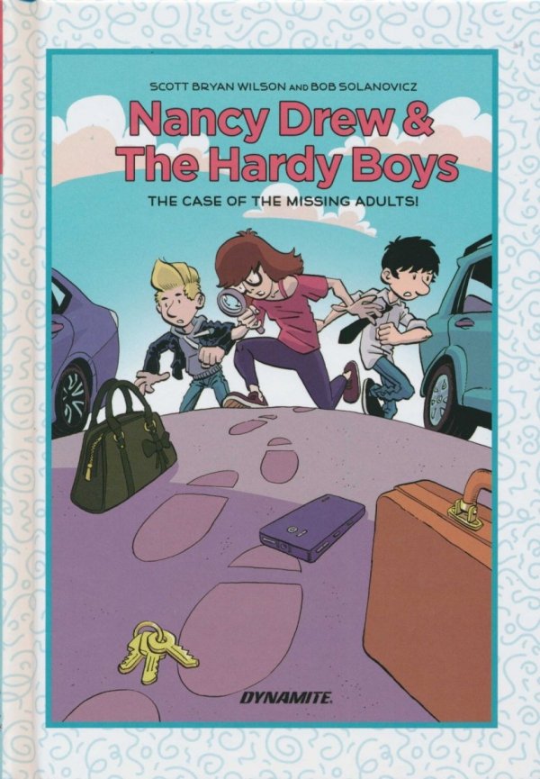 NANCY DREW AND THE HARDY BOYS THE CASE OF THE MISSING ADULTS HC [9781524111786] **promocja TOMY**