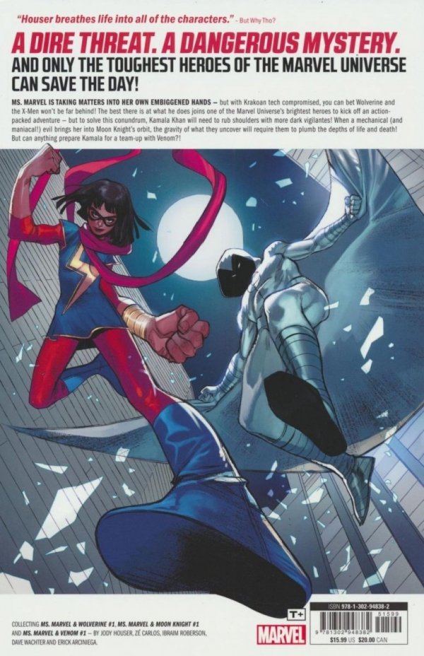 MS MARVEL FISTS OF JUSTICE TP [9781302948382]