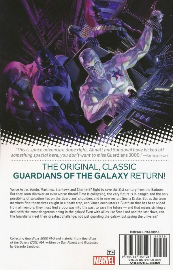 GUARDIANS 3000 VOL 01 TIME AFTER TIME TP [9780785193128]