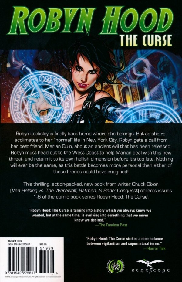 ROBYN HOOD THE CURSE TP [9781942275817]