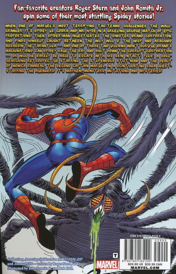 SPIDER-MAN MARK OF THE TARANTULA TP [9780785185109]
