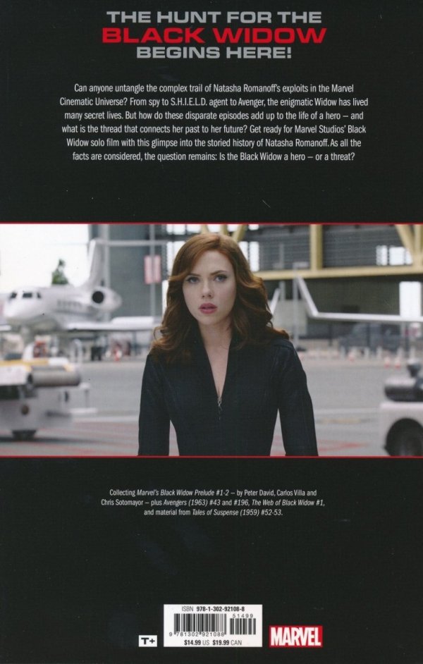 MARVELS BLACK WIDOW PRELUDE TP [9781302921088]