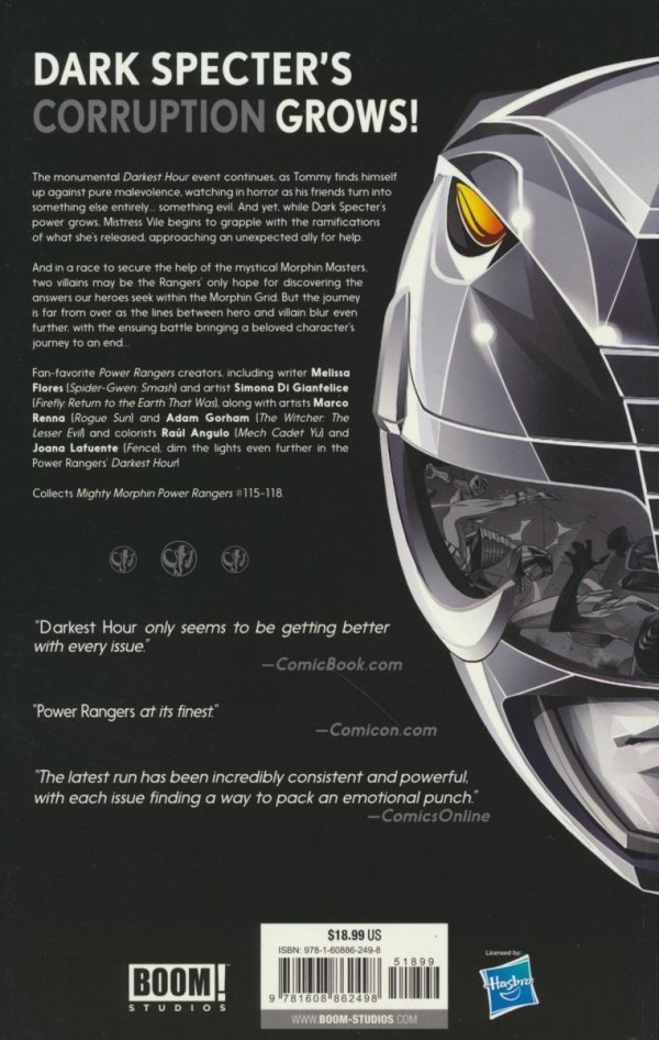 MIGHTY MORPHIN POWER RANGERS RECHARGED VOL 05 TP [9781608862498]