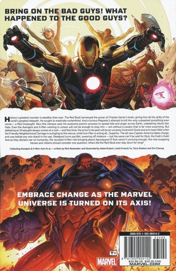 AVENGERS X-MEN AXIS TP [9781302904142] **promocja TOMY**