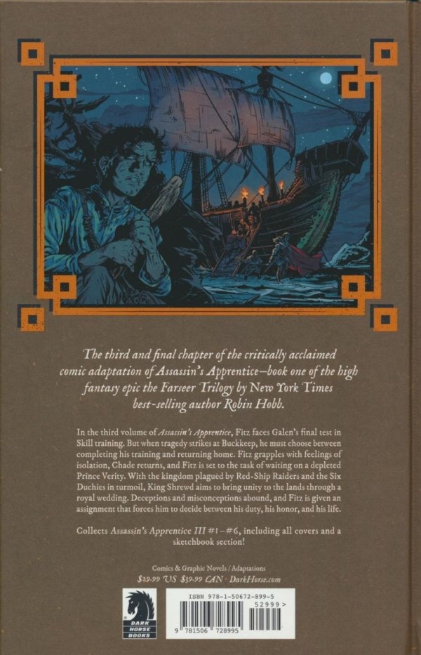 ASSASSINS APPRENTICE VOL 03 HC [9781506728995]