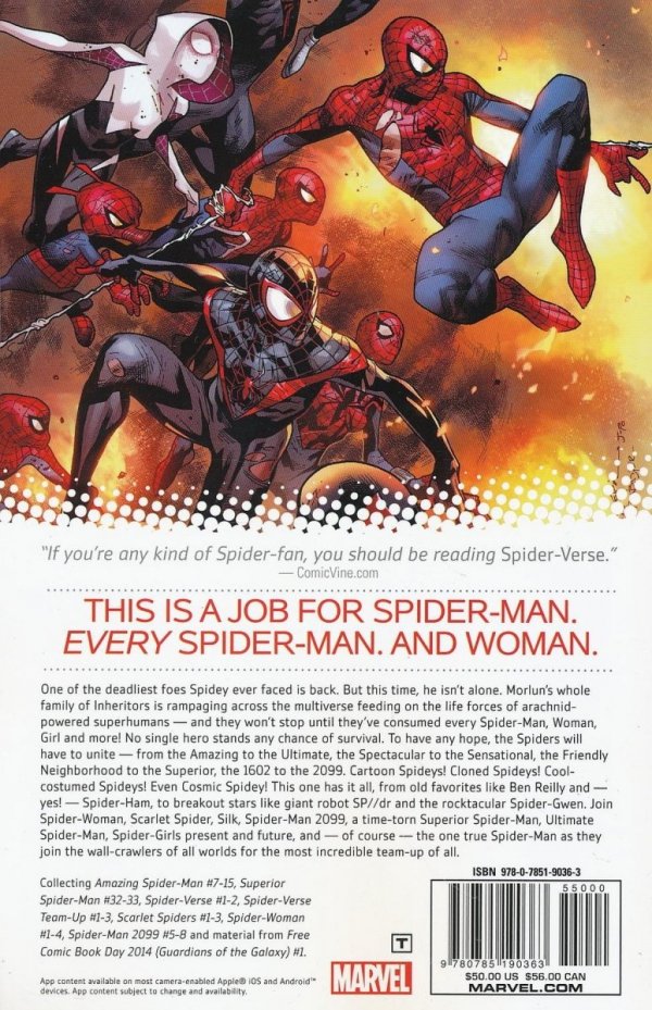 SPIDER-VERSE TP [9780785190363] **promocja TOMY**