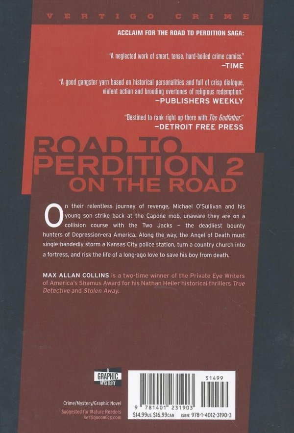 ROAD TO PERDITION VOL 02 ON THE ROAD TP [9781401231903]