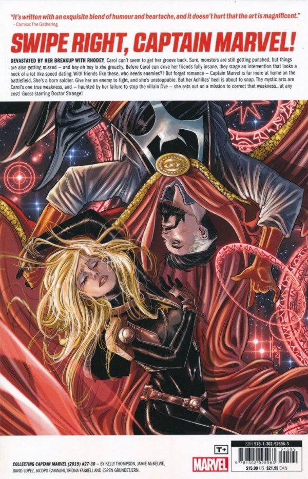 CAPTAIN MARVEL VOL 06 STRANGE MAGIC TP [9781302925963] **OFERTA SPECJALNA**