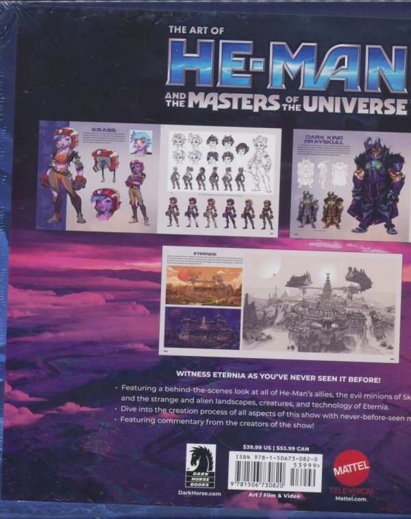ART OF HE-MAN AND THE MASTERS OF THE UNIVERSE HC [9781506730820]