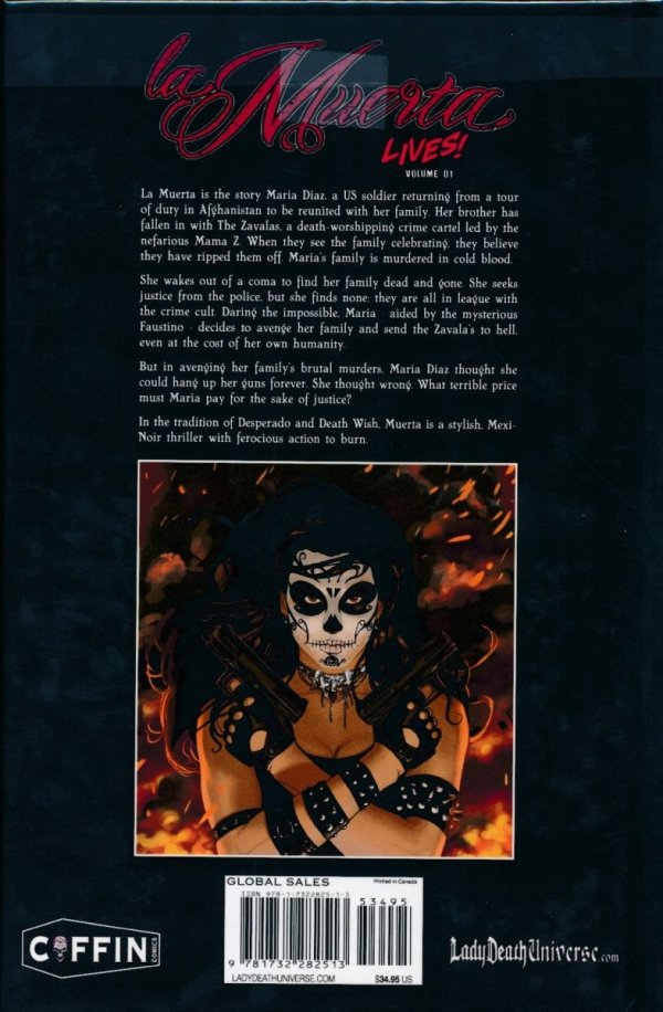 LA MUERTA LIVES VOL 01 HC [9781732282513] **promocja TOMY**