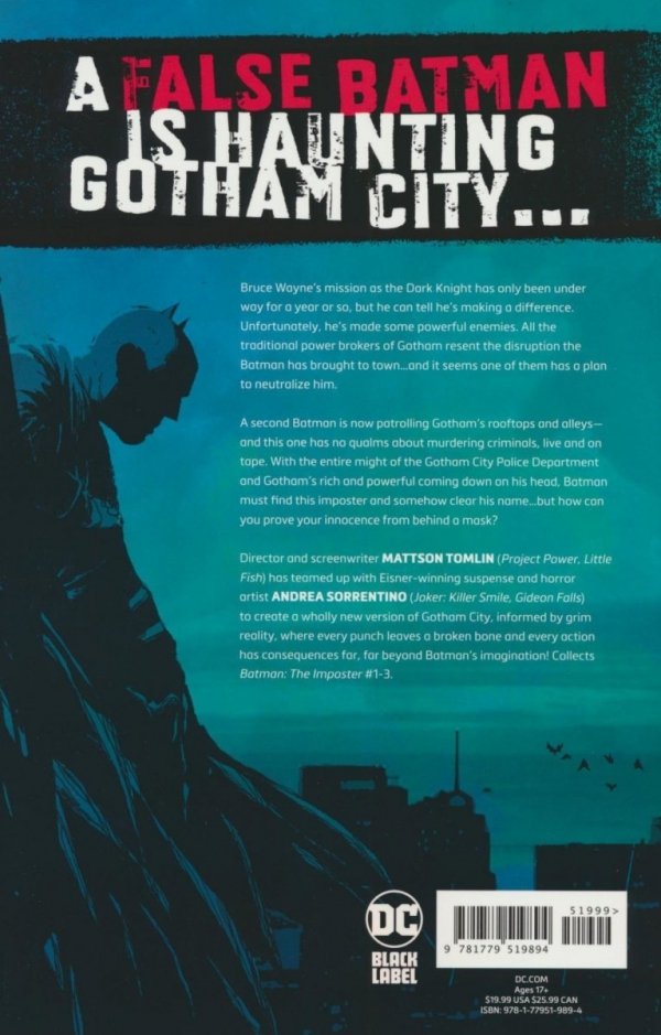 BATMAN THE IMPOSTER TP [9781779519894]
