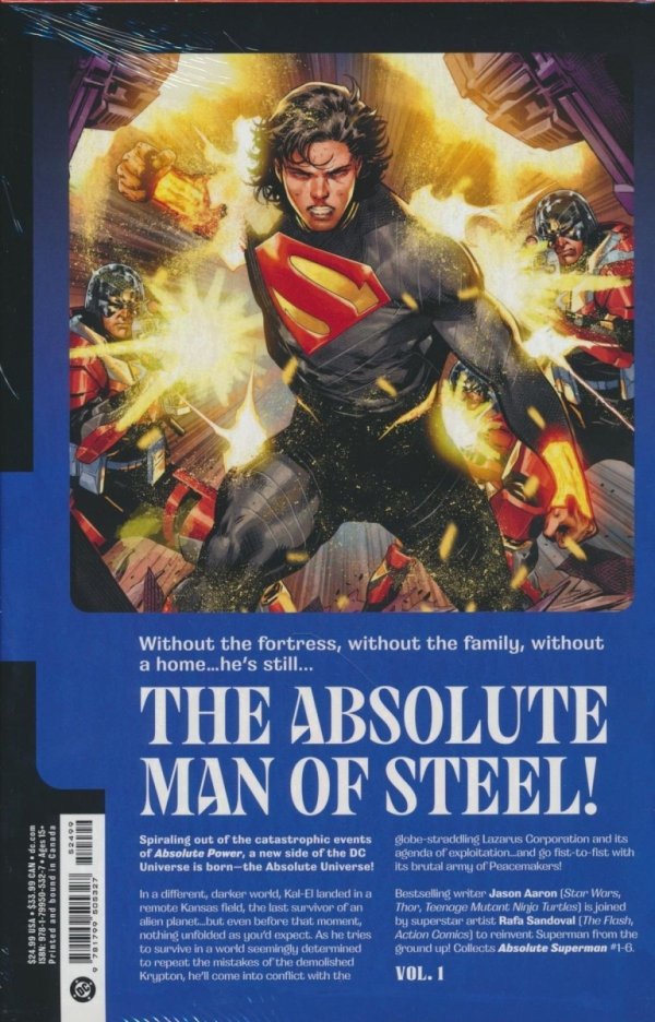 ABSOLUTE SUPERMAN VOL 01 LAST DUST OF KRYPTON HC [9781799505327]