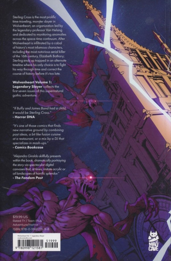 WOLVENHEART VOL 01 TP [9780998121581]