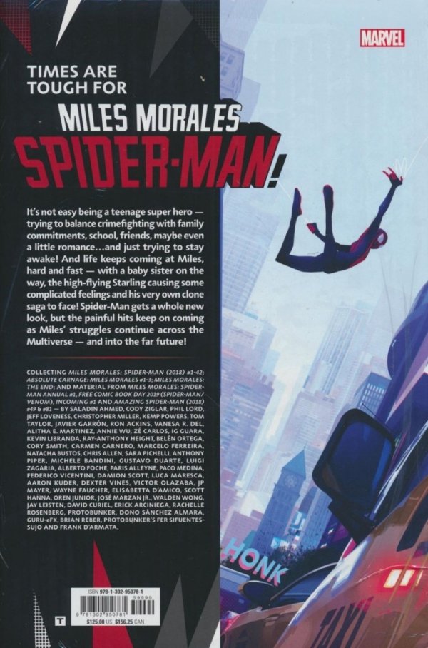 MILES MORALES SPIDER-MAN BY SALADIN AHMED OMNIBUS HC [STANDARD] [9781302950781]