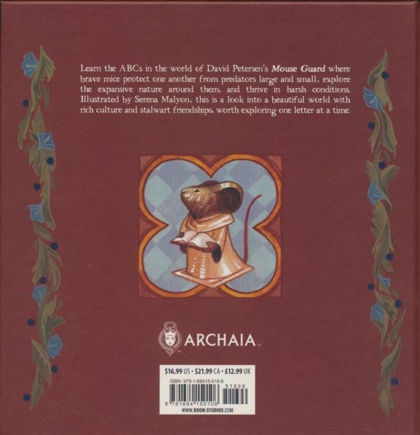 MOUSE GUARD ALPHABET BOOK HC [9781684150106]