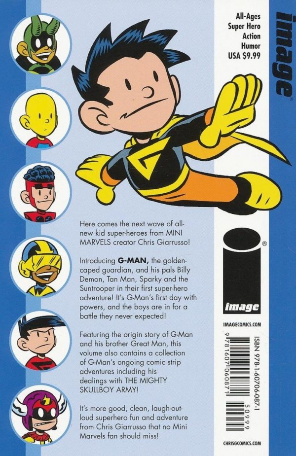G-MAN VOL 01 LEARNING TO FLY TP [9781607060871]