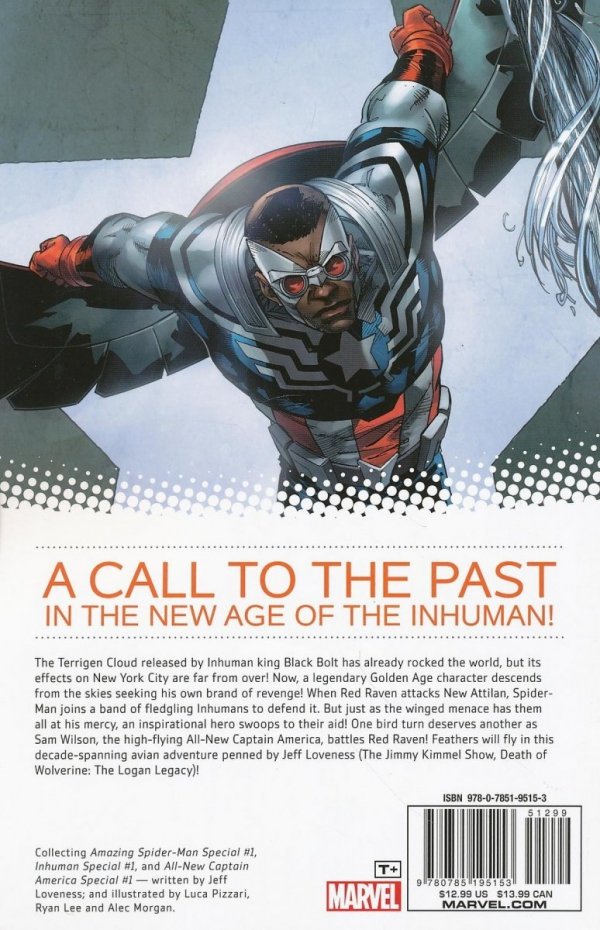 AMAZING SPIDER-MAN INHUMAN CAPTAIN AMERICA INHUMAN ERROR TP [9780785195153] **promocja TOMY**