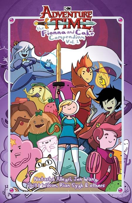 ADVENTURE TIME THE FIONNA AND CAKE COMPENDIUM VOL 01 HC [VARIANT] [9781637156506]