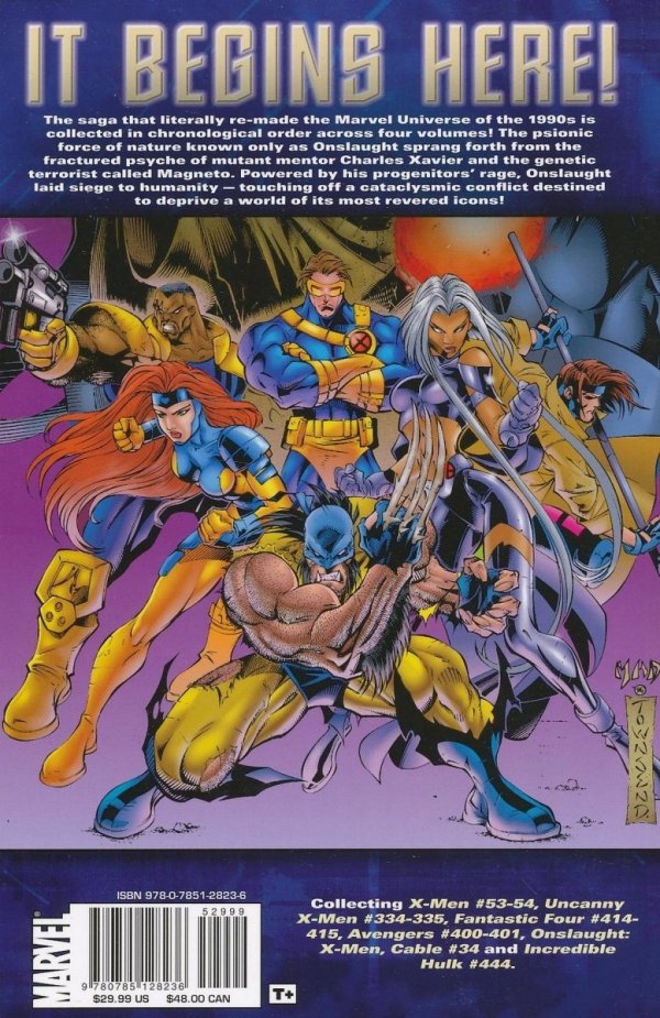 X-MEN THE COMPLETE ONSLAUGHT EPIC VOL 01 TP [9780785128236]
