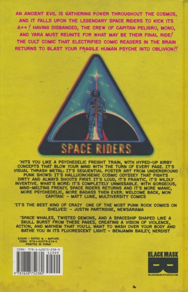SPACE RIDERS VOL 02 GALAXY OF BRUTALITY HC [9781628752380]