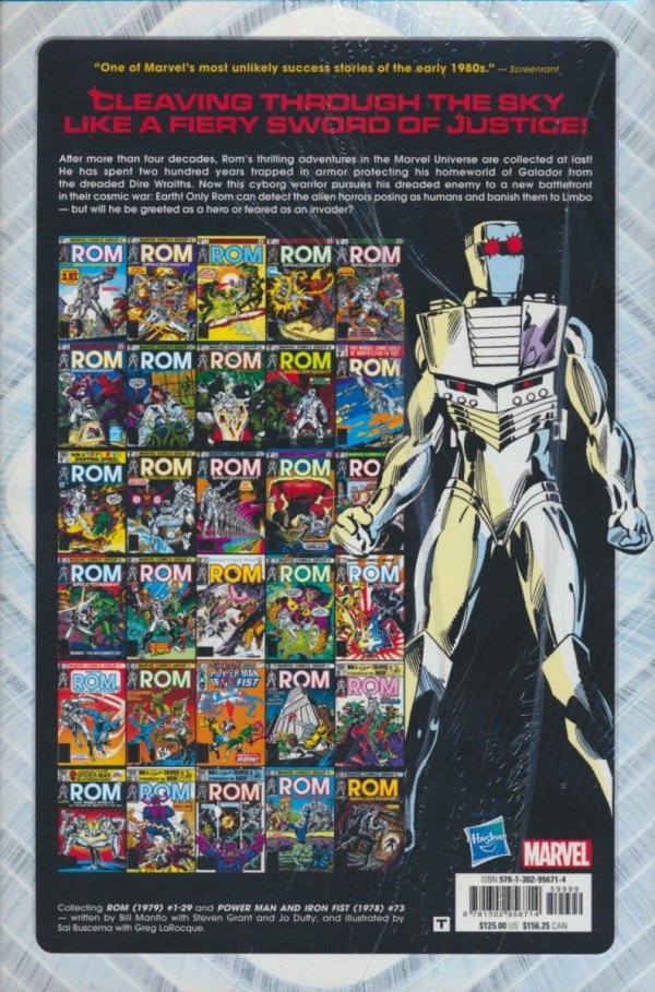 ROM THE ORIGINAL MARVEL YEARS OMNIBUS VOL 01 HC [STANDARD] [9781302956714] **OFERTA SPECJALNA**